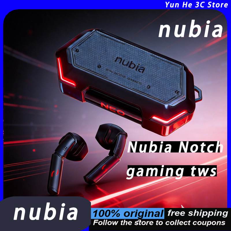 Tech Office Hours - Nubia Semi-In-Ear Wireless TWS Earbuds，Gaming, Bluetooth