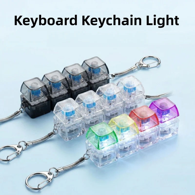 Office Tech And Gadgets - 1/2pcs LED Keyboard Keycap Stress Relief