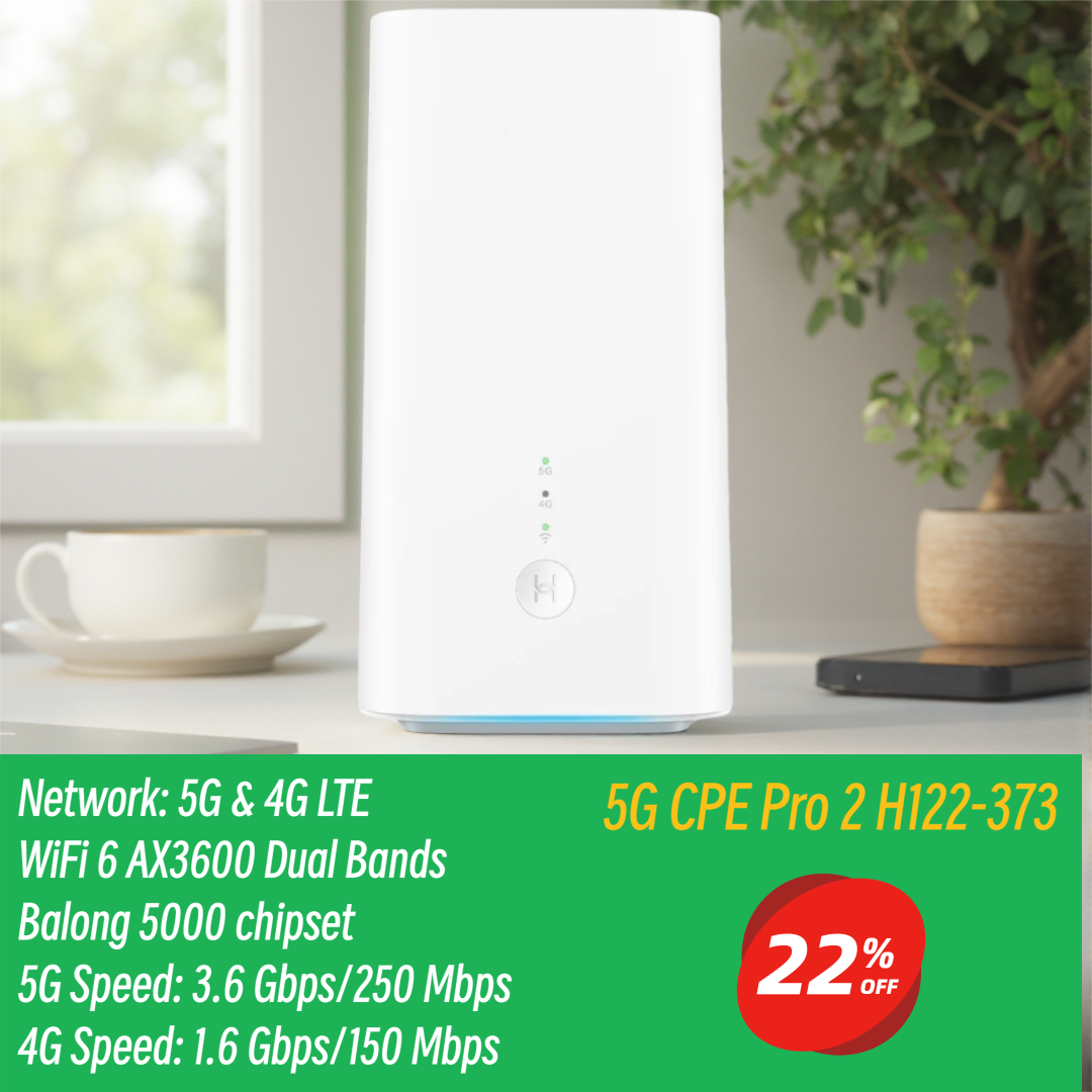 4G Lte Router Sim - Unlocked 5G CPE PRO 2 H122-373