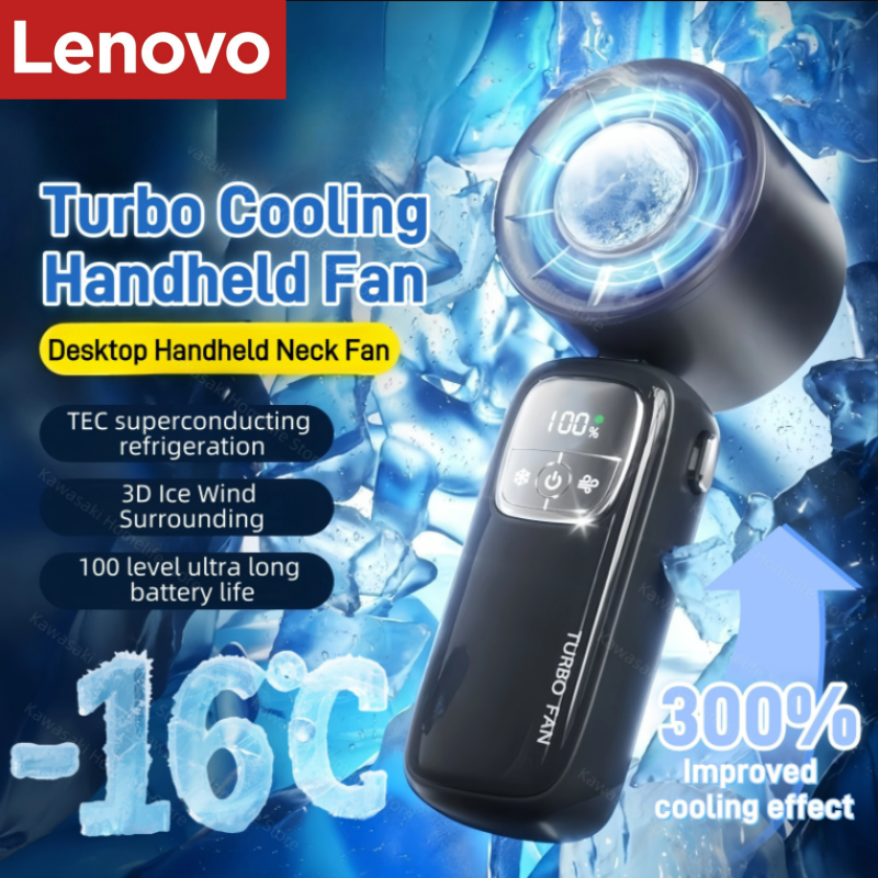 Tech Office Hours - Lenovo Turbo 30000RPM Handheld Eletric Fan