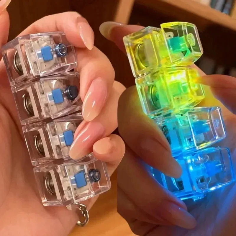 Office Tech And Gadgets - Keyboard Keycap Stress Relief Keychain Mechanical