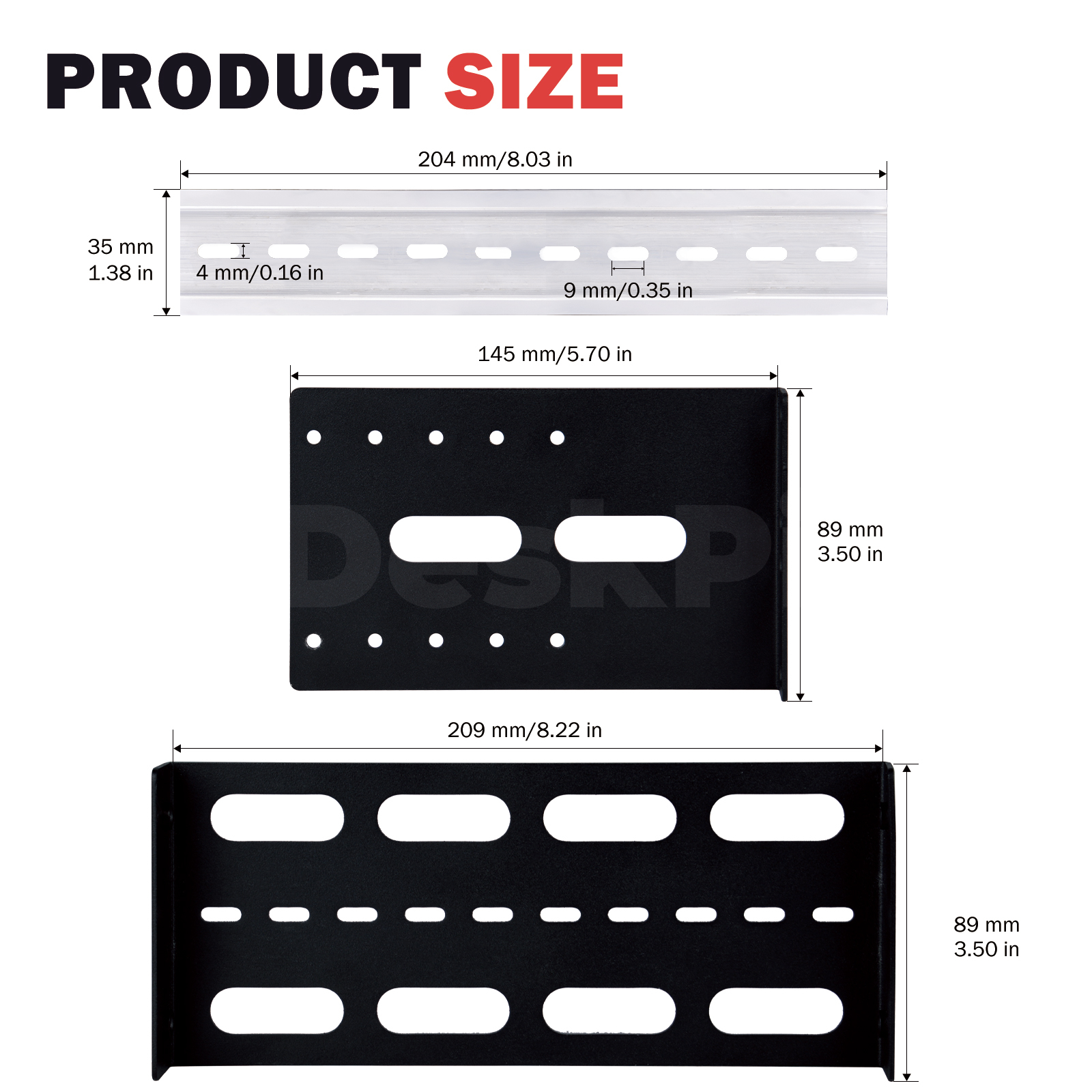 DeskPi RackMate 2U DIN Rail Mo - مراجعة Server Rack Shelf وسعره