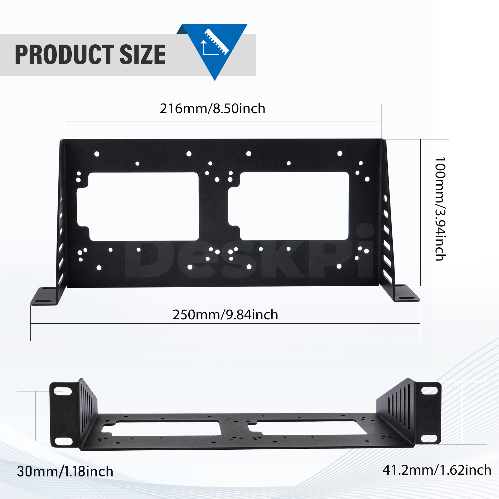 DeskPi RackMate Accessories SB - مراجعة Server Rack Shelf وسعره