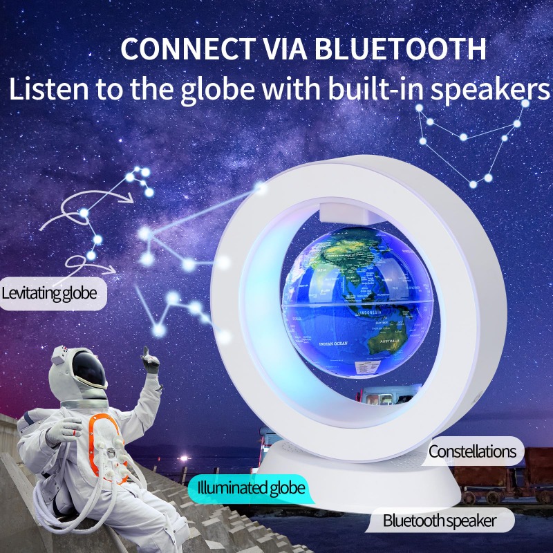 Levitating Bluetooth Speaker L - مراجعة Office Tech And Gadgets وسعره