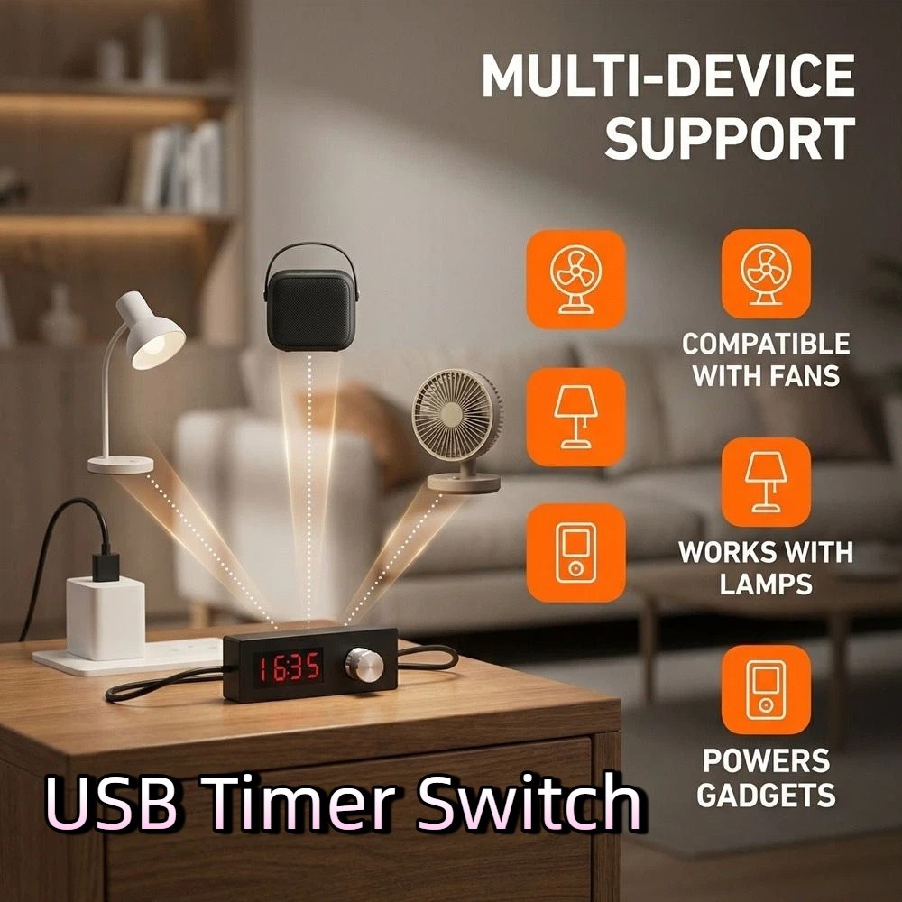 Digital Display Fish Tank USB  - مراجعة Digital Timer Countdown وسعره