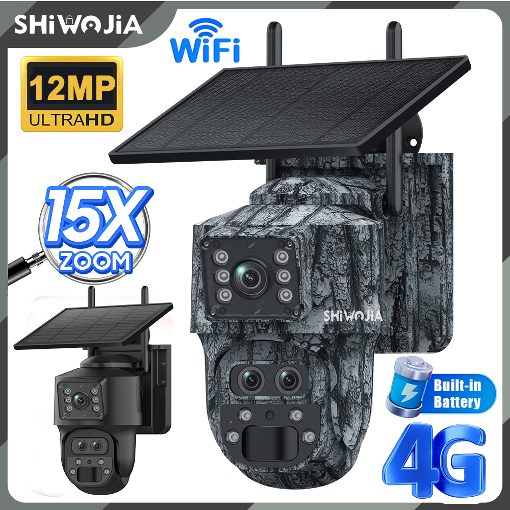 SHIWOJIA 12MP 15X Zoom 4G Sim  - مراجعة 4G Lte Router Sim وسعره