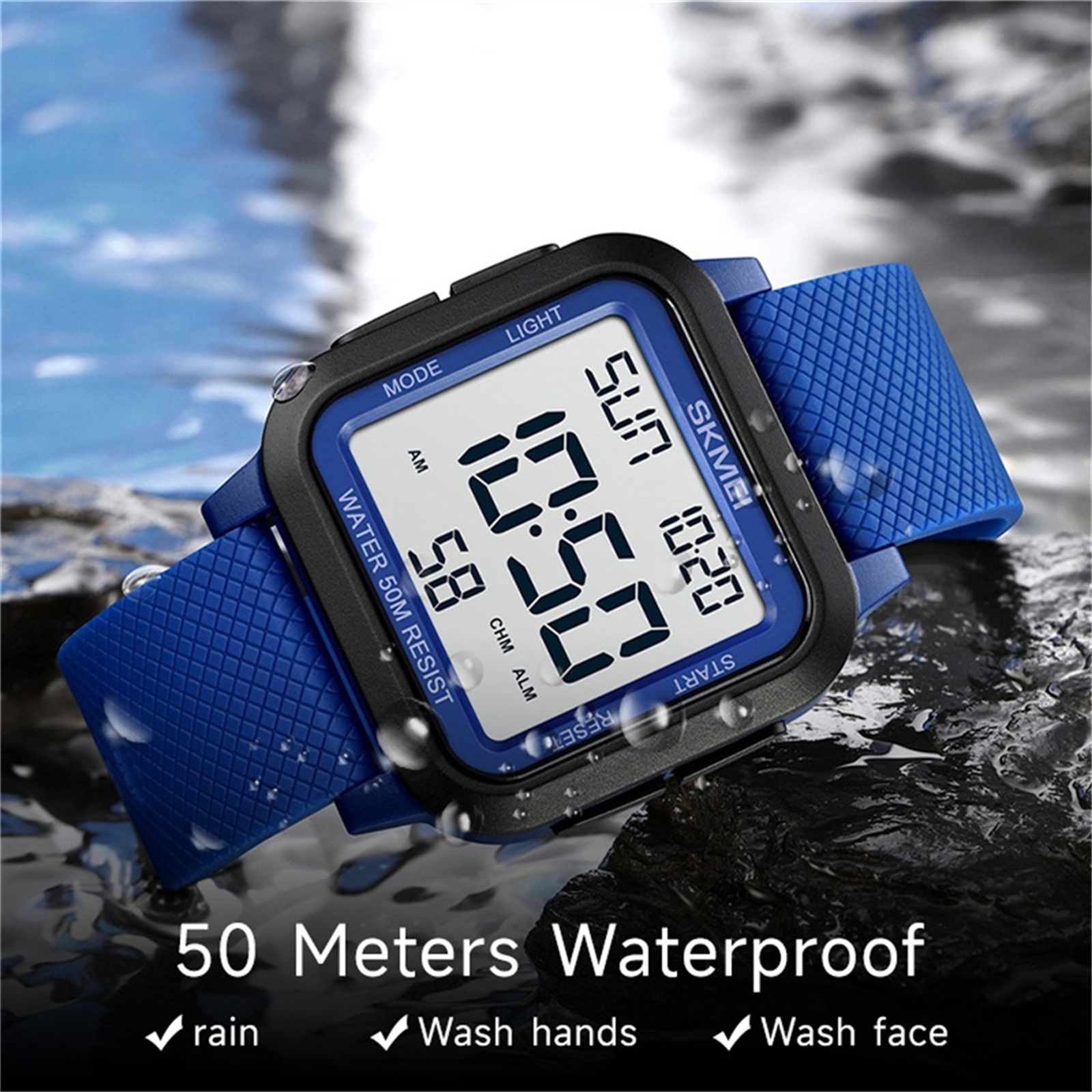 SKMEI 1894 Electric Wristwatch - مراجعة Digital Timer Countdown وسعره
