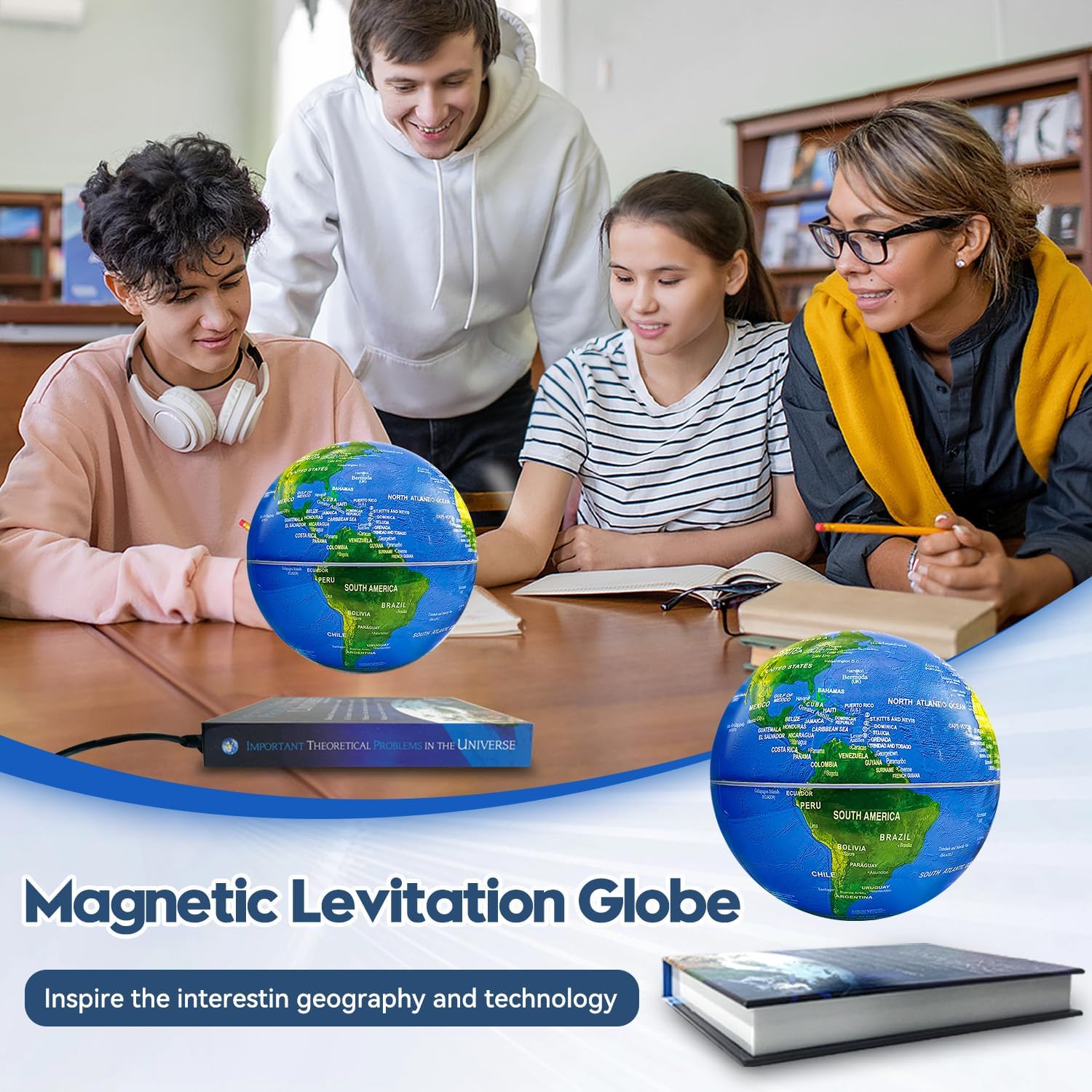 Magnetic Levitation Floating G - مراجعة The Office Tech وسعره