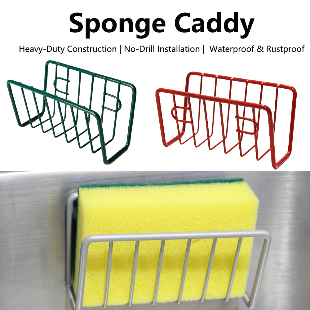 No-Drill Iron Sponge Holder Ra - مراجعة Server Rack Shelf وسعره