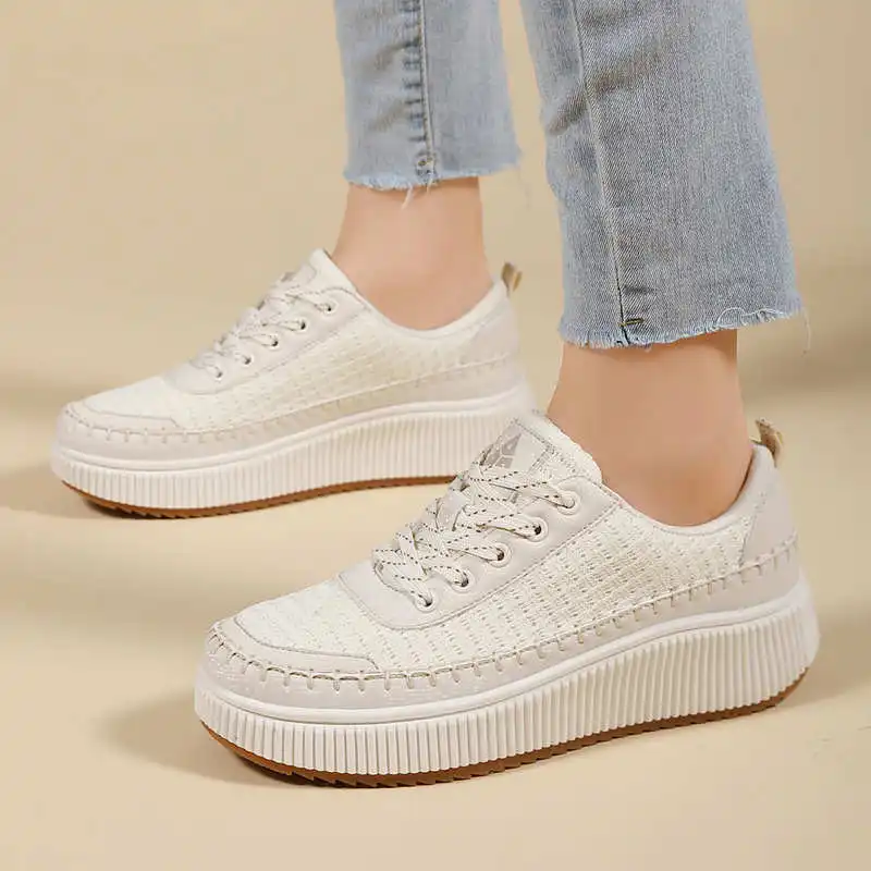 Brown Shoes Woman Flats Autumn - مراجعة Tech Office Names وسعره