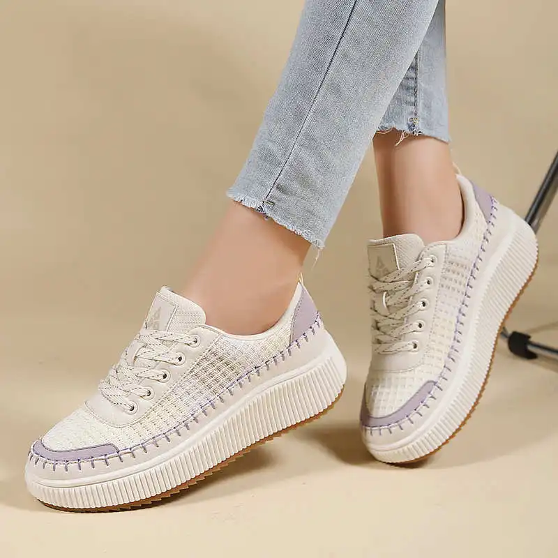 Brown Shoes Woman Flats Autumn - مراجعة Tech Office Names وسعره
