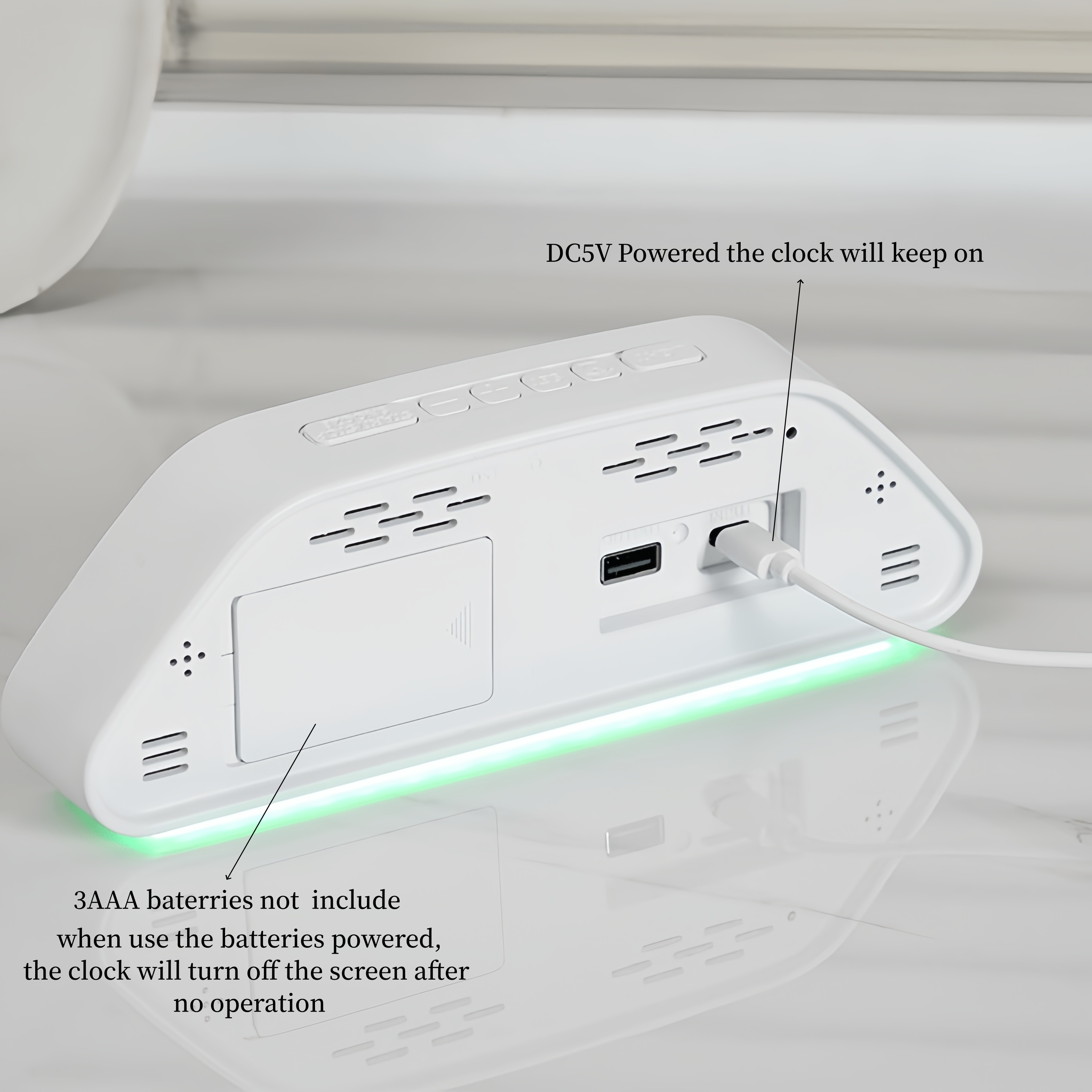 LED Digital Alarm Clock Temper - مراجعة Digital Timer Countdown وسعره