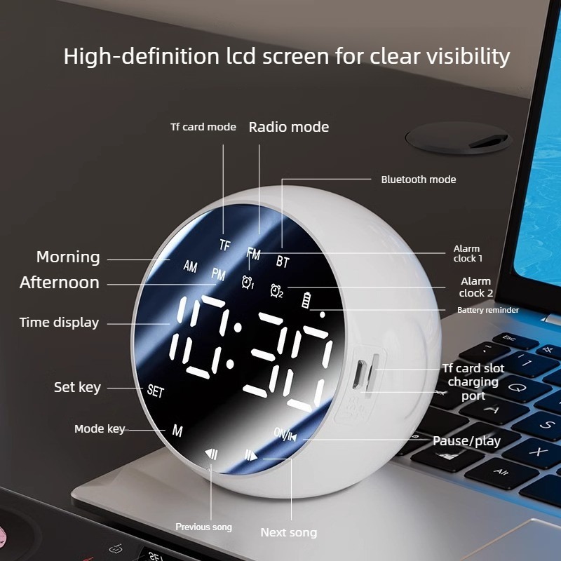 Timed alarm clock Bluetooth au - مراجعة Digital Timer Countdown وسعره