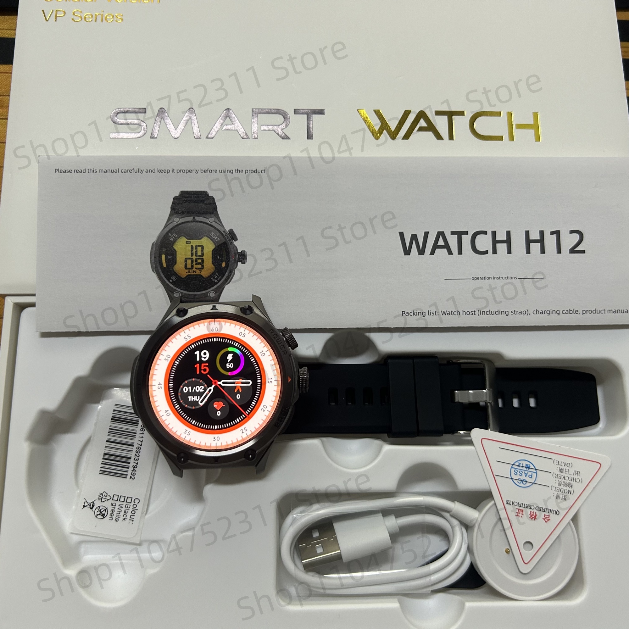 H12 Smartwatch 4G LTE Smart Wa - مراجعة 4G Lte Router Sim وسعره