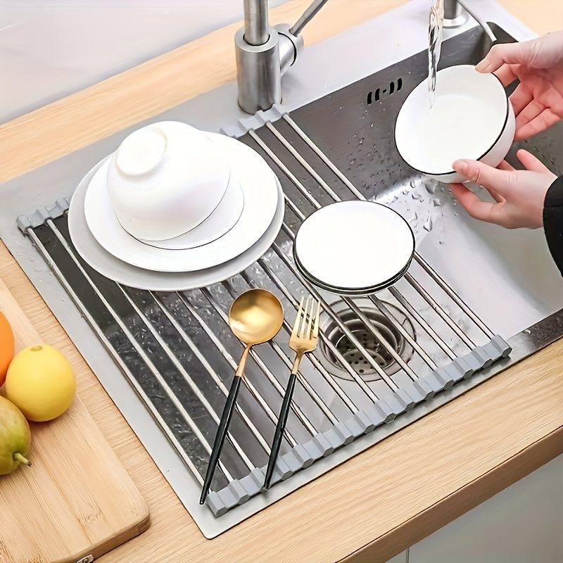 1pc Foldable Dish Drainer,Roll - مراجعة Server Rack Shelf وسعره