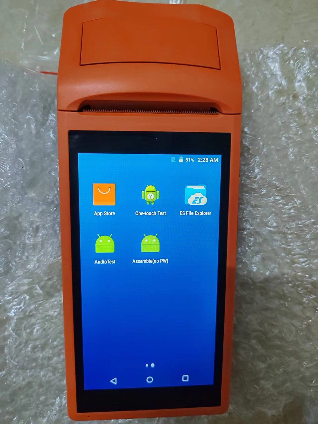 USED V1 Android 5.1 WCDMA 3G P - مراجعة Pos Terminal Android وسعره
