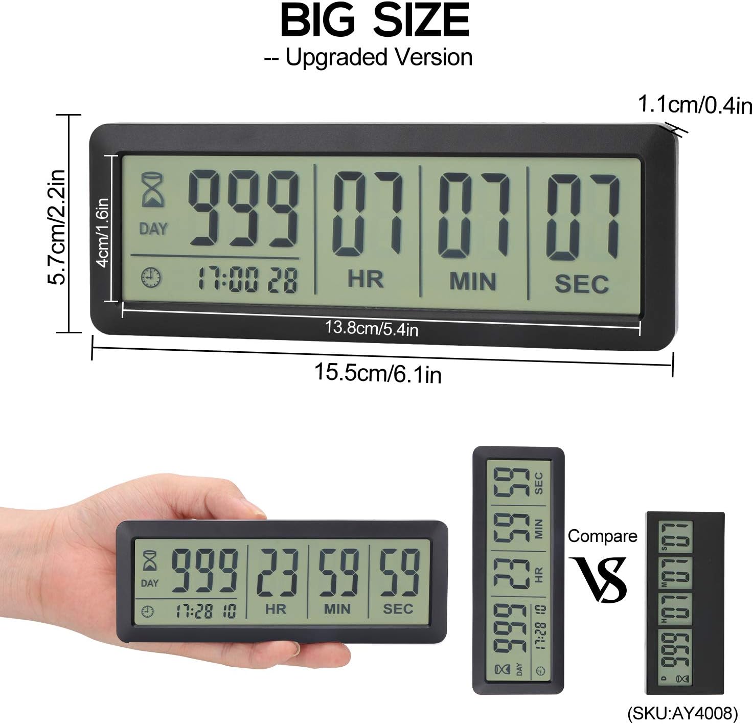 999-Day Countdown Timer Digita - مراجعة Digital Timer Countdown وسعره