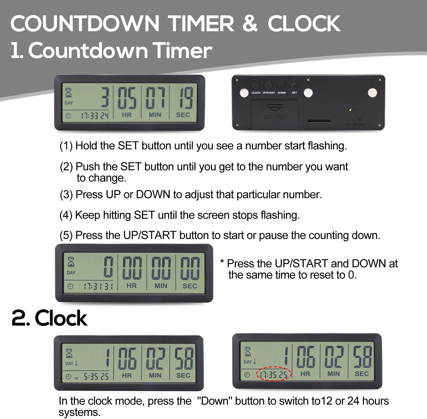 999-Day Countdown Timer Digita - مراجعة Digital Timer Countdown وسعره