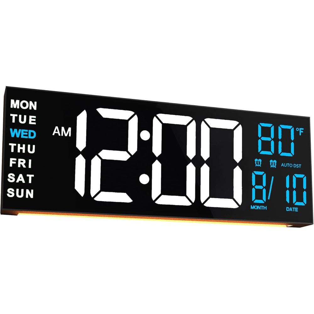 16 Digital Wall Clock with Cou - مراجعة Digital Timer Countdown وسعره