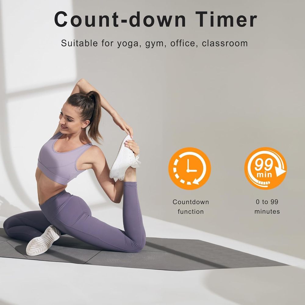 16 Digital Wall Clock with Cou - مراجعة Digital Timer Countdown وسعره