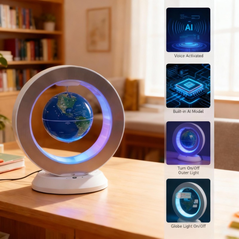 Levitating Globe Bluetooth Spe - مراجعة Office Tech And Gadgets وسعره