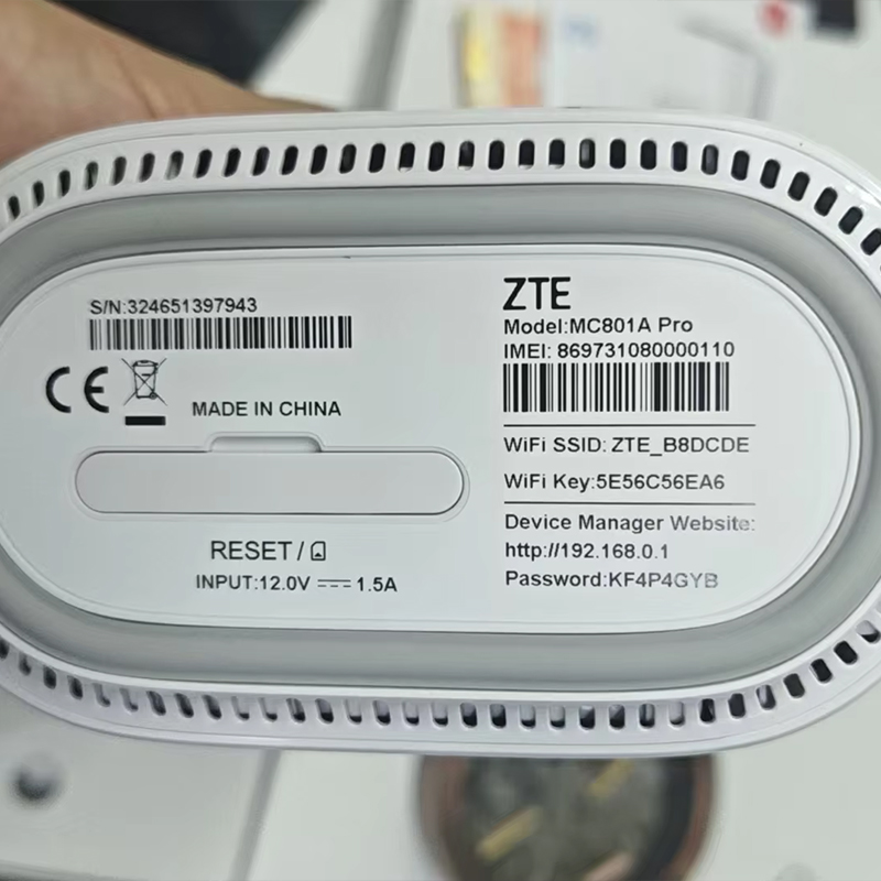 ZTE 5G Indoor WiFi Router MC80 - مراجعة 4G Lte Router Sim وسعره