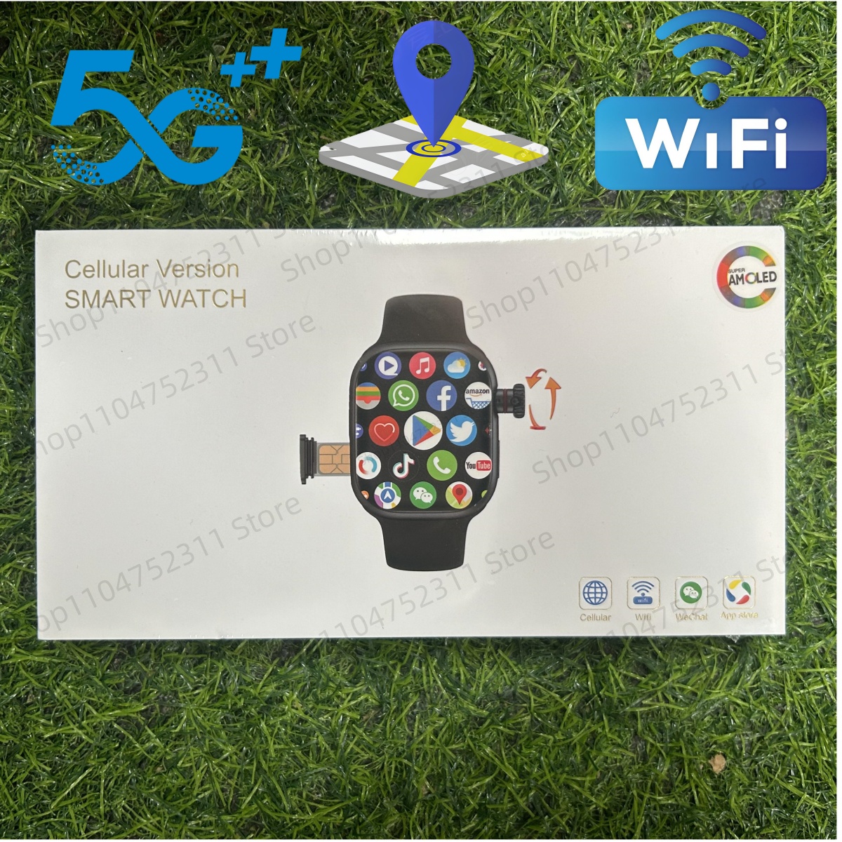 CD99 watch X 5G smartwatch 2.2 - مراجعة 4G Lte Router Sim وسعره