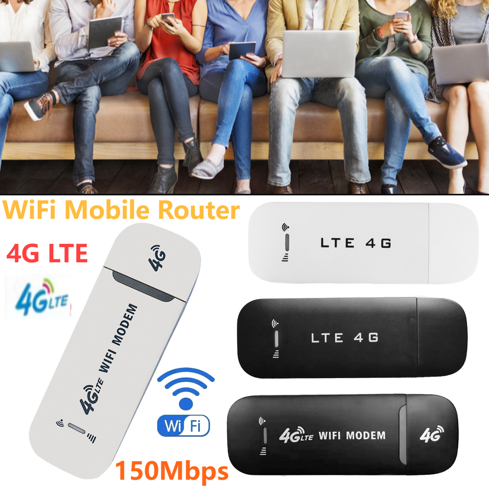 150Mbps Wireless WiFi Mobile R - مراجعة 4G Lte Router Sim وسعره