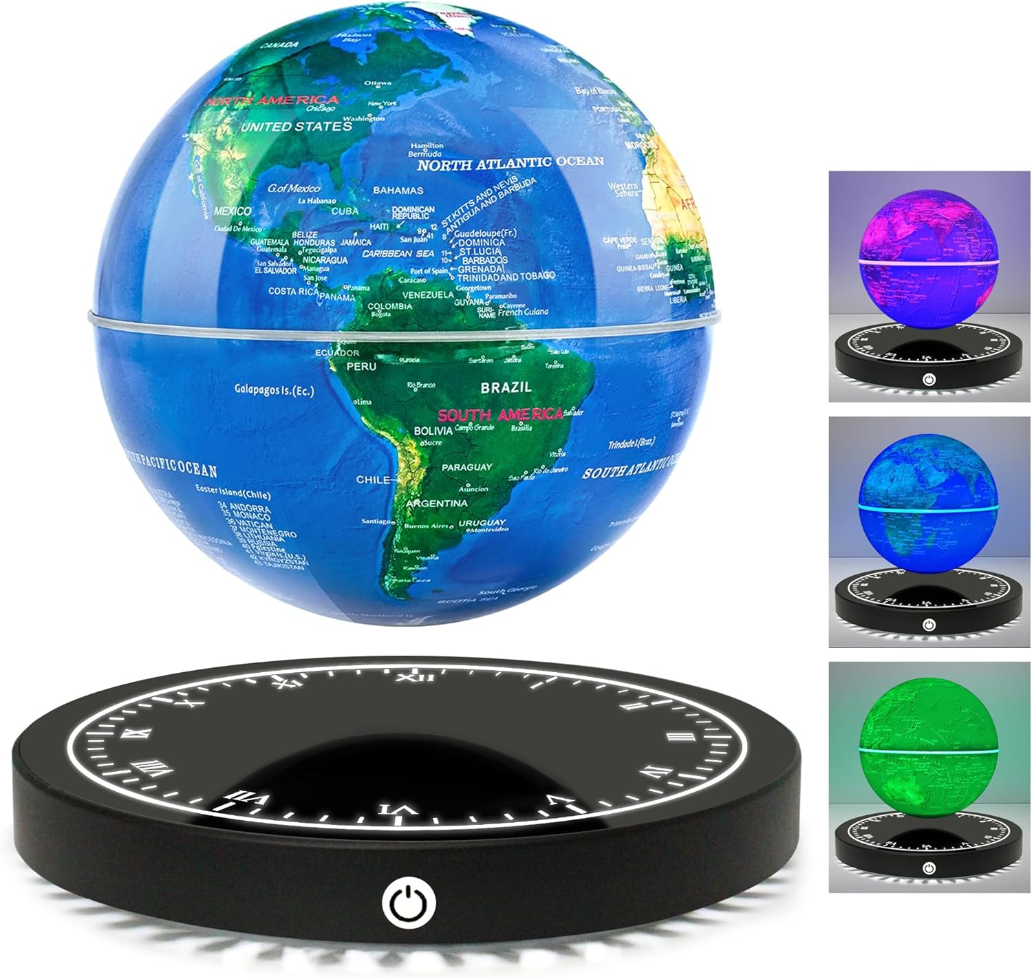 Magnetic Levitating Globe with - مراجعة Office Tech And Gadgets وسعره