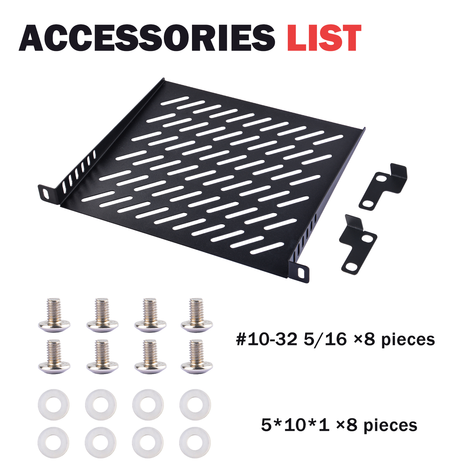 DeskPi 0.5U 10 inch Rack Shelf - مراجعة Server Rack Shelf وسعره