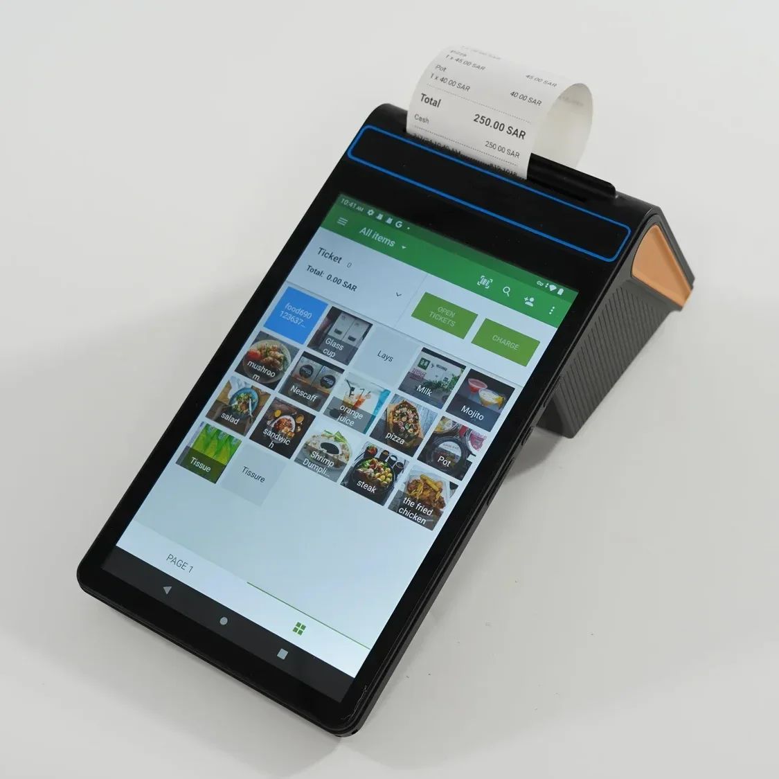 GOODCOM 8 Inch All In One Andr - مراجعة Pos Terminal Android وسعره