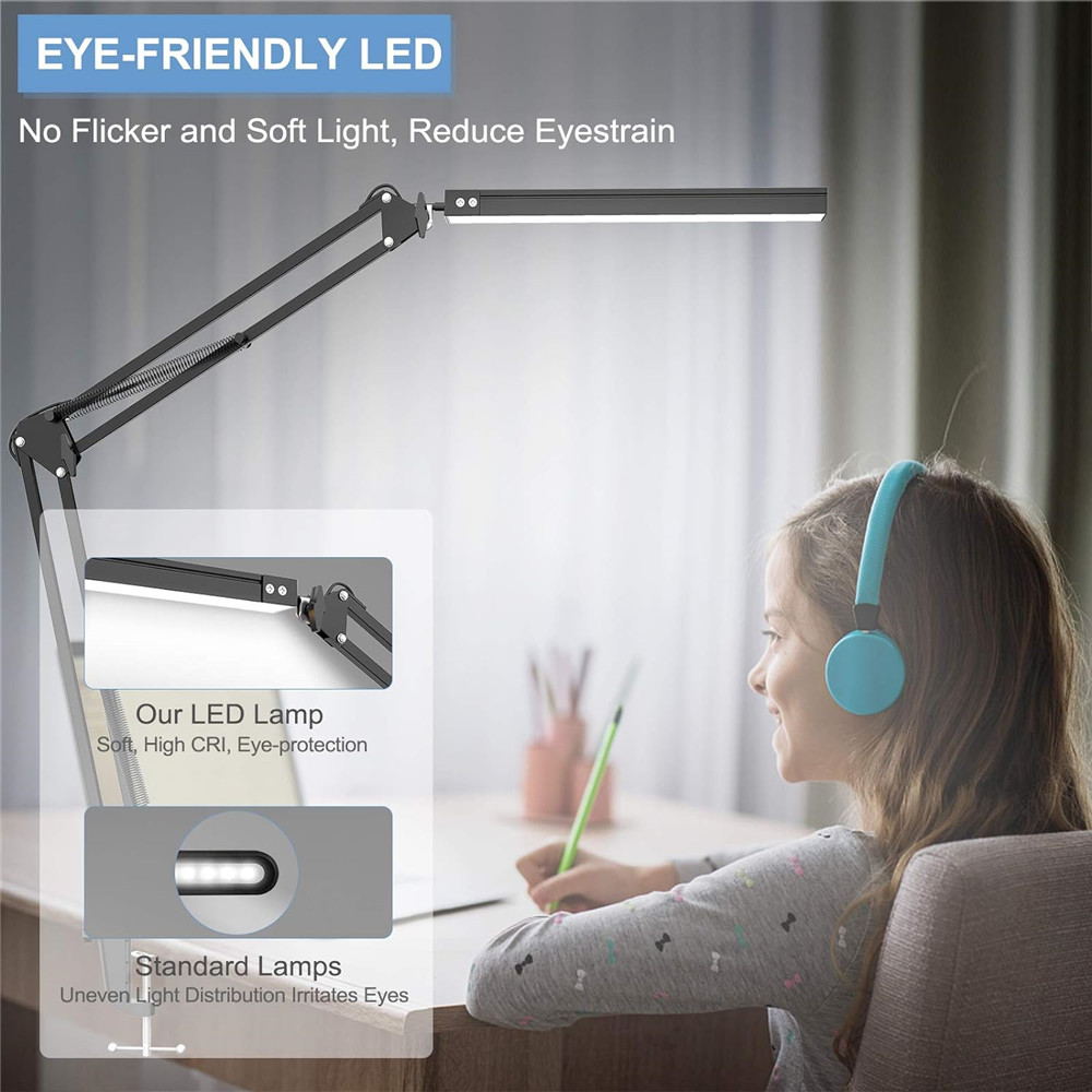 Double-Head Dimmable LED Desk  - مراجعة Office Xp وسعره