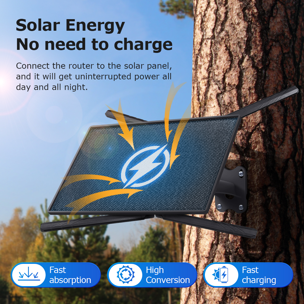 INQMEGA 4G LTE Solar Router 2. - مراجعة 4G Lte Router Sim وسعره