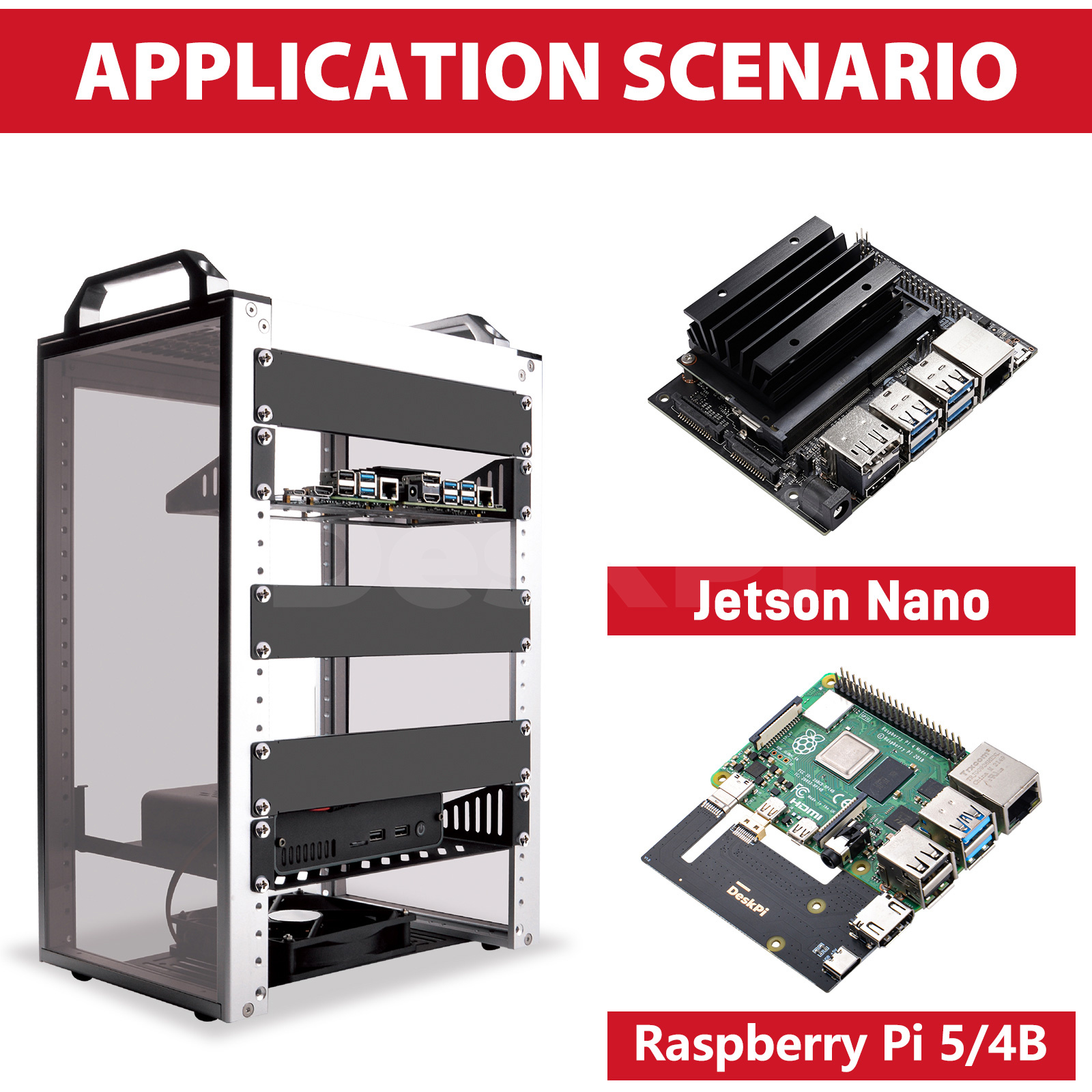 DeskPi RackMate T1 Rackmount,  - مراجعة Server Rack Shelf وسعره