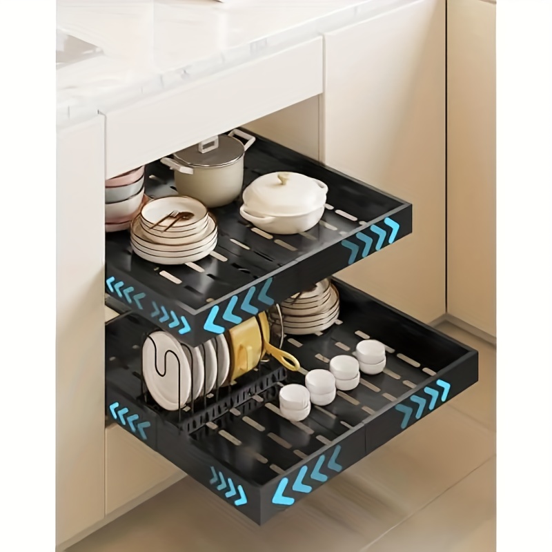 Pull Out Tray Organizer Kitche - مراجعة Server Rack Shelf وسعره