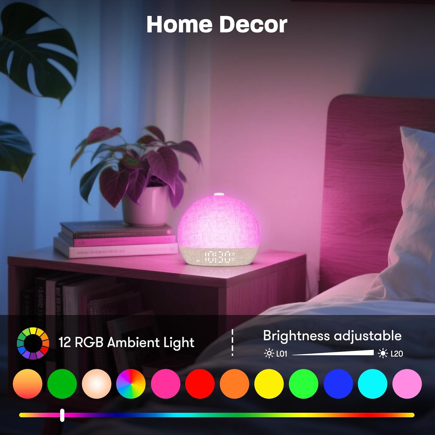 Wake Up Light Sunrise Alarm Cl - مراجعة Digital Timer Countdown وسعره